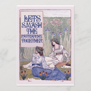 Bester weiblicher Freund Einladung