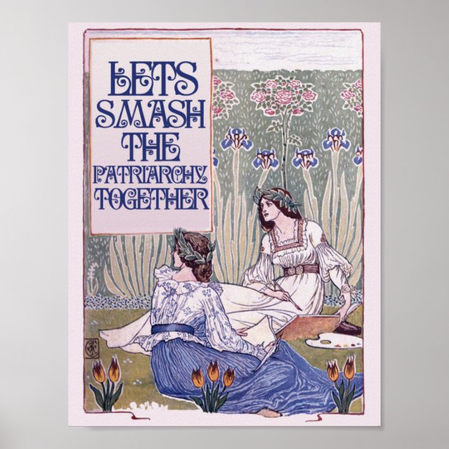 Bester weiblicher Freund Poster (Vorne)