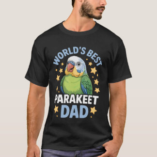 Bester Wellensittich-Vater der Welt 2019 T-Shirt