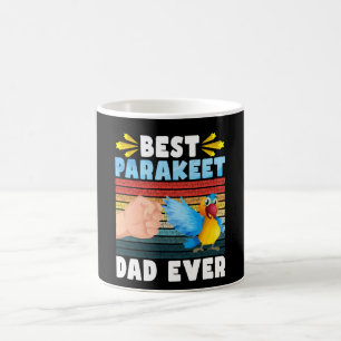 Bester Wellensittich-Vater überhaupt, Vintage, Vog Kaffeetasse