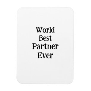 Bester Weltpartner ever Valentinstag Liebhaber Fre Magnet