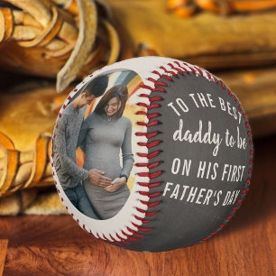 Bester werdender Papa zum ersten Vatertag Schultaf Baseball