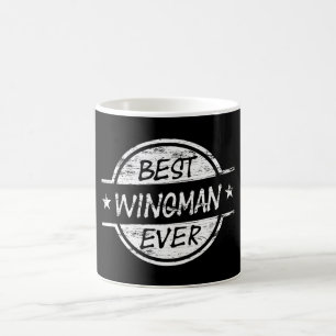 Bester Wingman überhaupt weiß Tasse
