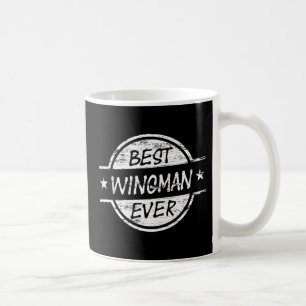 Bester Wingman überhaupt weiß Tasse