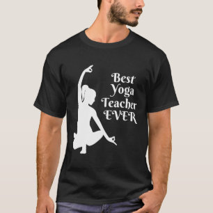 Bester Yogalehrer je T-Shirt