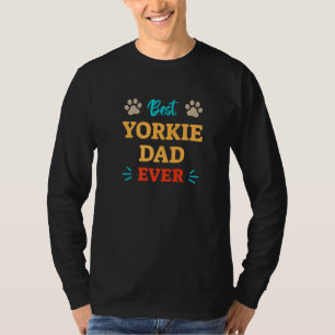 Bester Yorkie-Hundepapa überhaupt T-Shirt