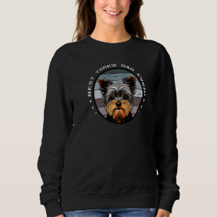 Bester Yorkie-Vater überhaupt Vintage Yorkshire Sweatshirt