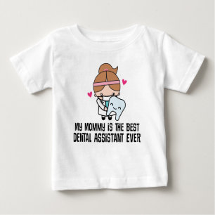 Bester Zahnassistent je Mami Baby T-shirt