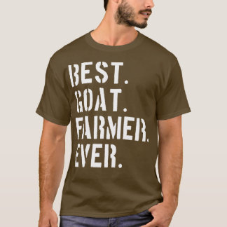 Bester Ziegenanbau Bauer je Funny Goat Farm T-Shirt