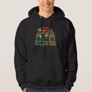 BesterVatersaurus T Rex Dinosaur Bester Vater Saur Hoodie