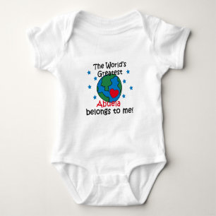 Bestes Abuela gehört mir Baby Strampler