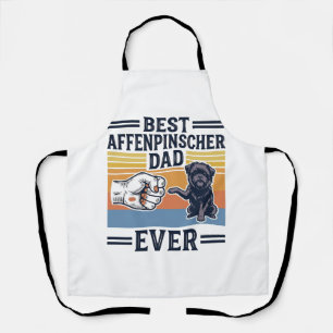 Bestes Affenpinscher-Vater-T-Shirt aller Zeiten Vi Schürze