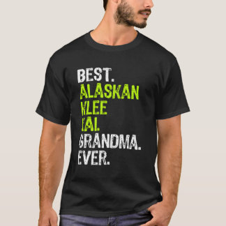 Bestes Alaskan Klee Kai Oma Ever Dog Lover Geschen T-Shirt