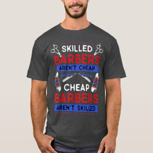 Bestes Barberdesign für Männer Frauen Barbershop T-Shirt