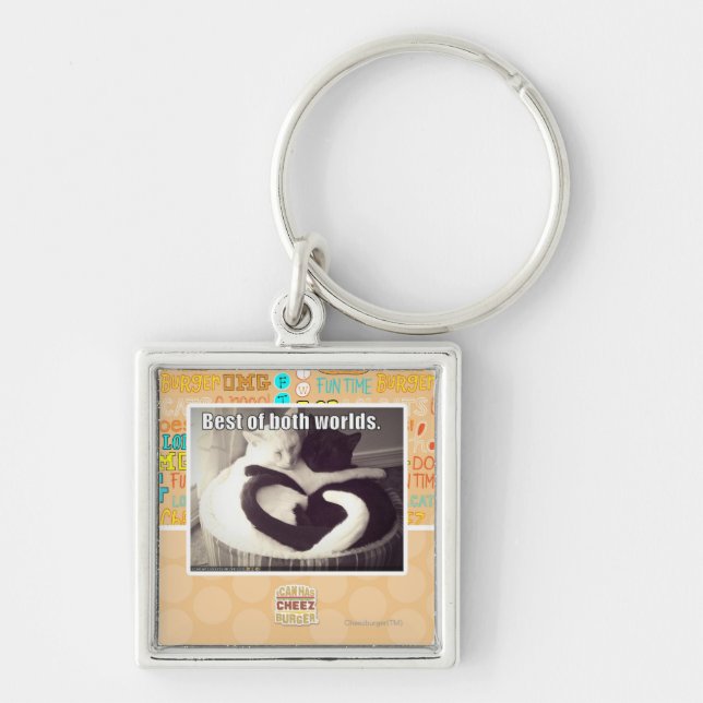 Bestes beider Welten Schlüsselanhänger (Vorne)