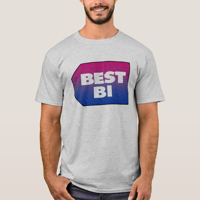 Bestes Bi T-Shirt (Vorderseite)