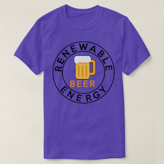 Bestes Bier der Liebe Renewable Energy Bier I T-Shirt (Design vorne)