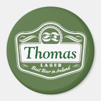 Bestes Bier-Personalisiert-Magnet