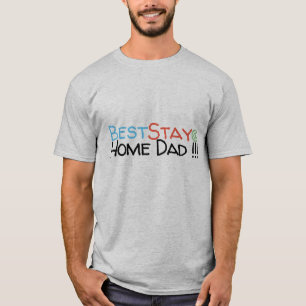 Bestes bleibe zu Hause Vater T-Shirt
