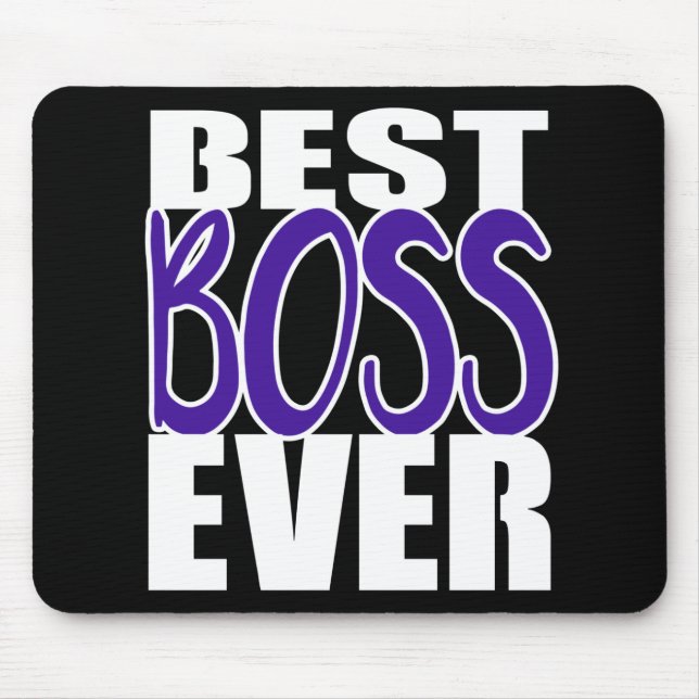 Bestes Boss-Tagesgeschenk für Boss Mousepad (Vorne)