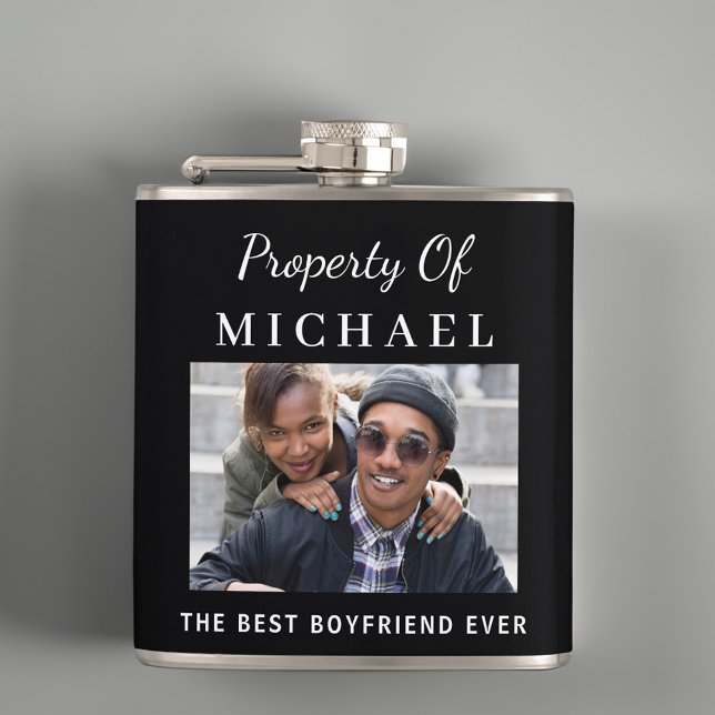 Bestes Boyfriend-Foto Flachmann (Von Creator hochgeladen)