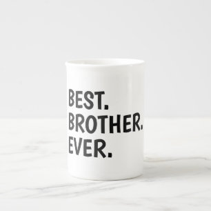 Bestes-Bruder-aller-Zeiten-Shirt, Geschwister Prozellantasse