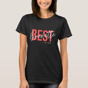 Bestes Brünettes Ever Girl-Bloggen T-Shirt