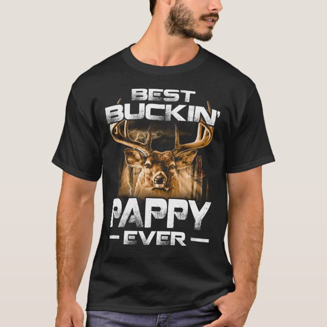 Bestes Buckin pappy überhaupt T-Shirt (Vorderseite)