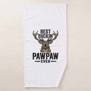 Bestes Buckin Pawpaw Vintage Hirsch Jagd Shirt_1 Badehandtuch