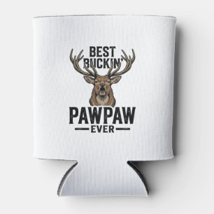 Bestes Buckin Pawpaw Vintage Hirsch Jagd Shirt_1 Dosenkühler