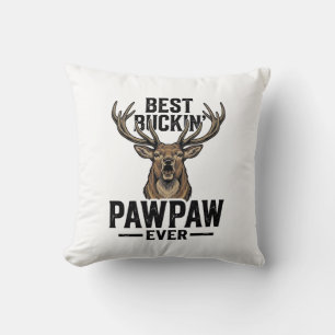 Bestes Buckin Pawpaw Vintage Hirsch Jagd Shirt_1 Kissen