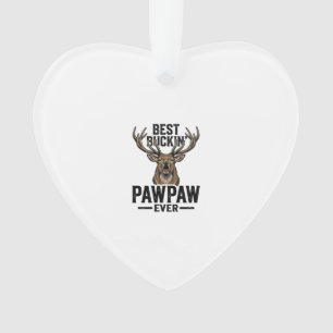 Bestes Buckin Pawpaw Vintage Hirsch Jagd Shirt_1 Ornament