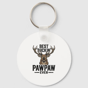 Bestes Buckin Pawpaw Vintage Hirsch Jagd Shirt_1 Schlüsselanhänger