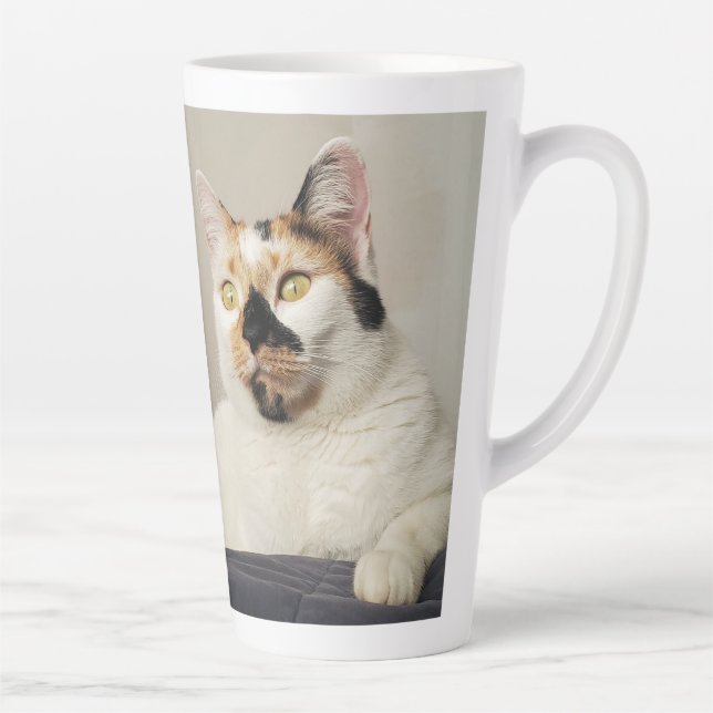Bestes Cat Mama Foto Milchtasse (Rechts)