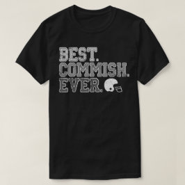 Bestes Commish überhaupt: Fantasie-Fußball-T - T-Shirt