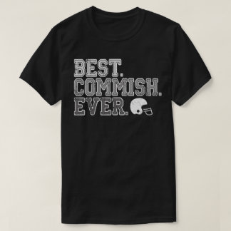 Bestes Commish überhaupt: Fantasie-Fußball-T - T-Shirt