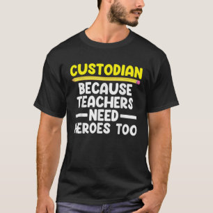 Bestes Custodio-Design für Männer Frauen Janitor S T-Shirt