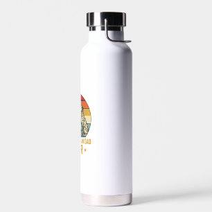 Bestes Dalmatiner-Vater-T-Shirt mit Vintage-Fausts Trinkflasche