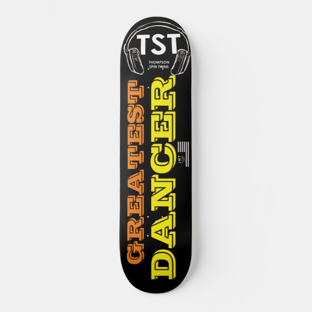 BESTES DANCER-Skateboard Skateboard (Vorderseite)