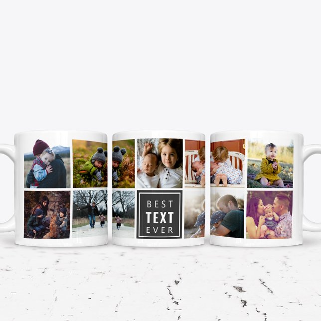 Bestes "Dein Text hier" je benutzerdefiniertes Fot Jumbo-Tasse (Von Creator hochgeladen)