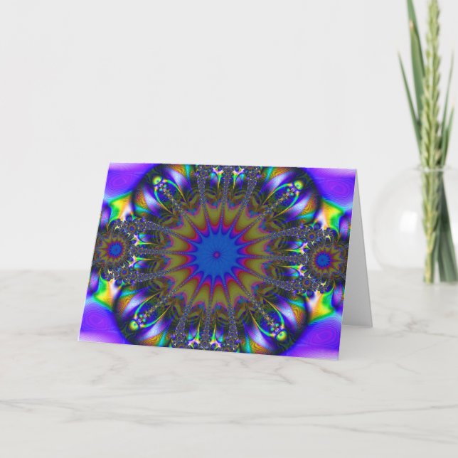 Bestes des Glücks irgendein Gelegenheit __Card_by Karte (Vorderseite)