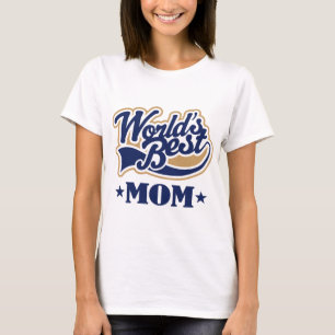 Bestes die Mama-Geschenk der coole Welt T-Shirt