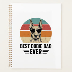 Bestes Dobermann-Vater Aller Zeiten Vintage Doberm Planer