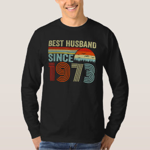 Bestes Ehemann seit 1973 49. Hochzeitstag 4 T-Shirt