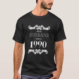 Bestes Ehemann seit 1990 Funny Wedding Jubiläum T-Shirt