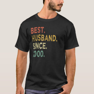 Bestes Ehemann seit 2000 22. Hochzeitstag T-Shirt