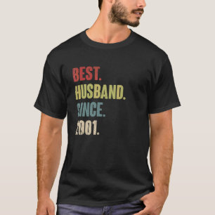 Bestes Ehemann seit 2001 21. Hochzeit Jahr R T-Shirt