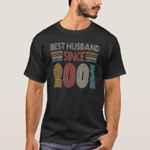 Bestes Ehemann seit 2001 21. Hochzeitstag T-Shirt