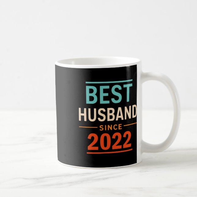 Bestes Ehemann seit 2022 2. Hochzeitstag 2 Kaffeetasse (Rechts)
