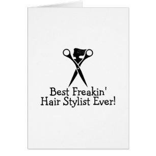 Bestes Freakin Haar-Stylist-überhaupt Schwarzes